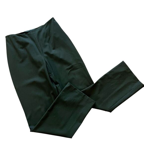 Ralph Lauren Black Label Wool Straight Leg Pants 6 Chocolate Brown Quiet Luxury - Picture 2 of 15